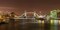 Tower Bridge and HMS Belfast at night Poster Print by Assaf Frank # AF20181217013